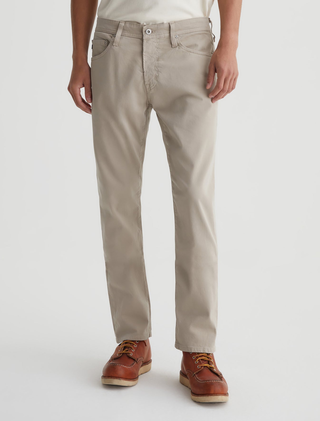 Everett SUD|Sueded Slim Straight Leg